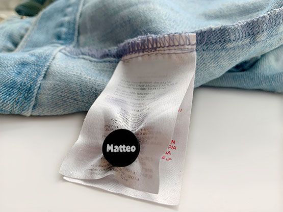 Set tag: 50 Tag per etichette abbigliamento applicatore