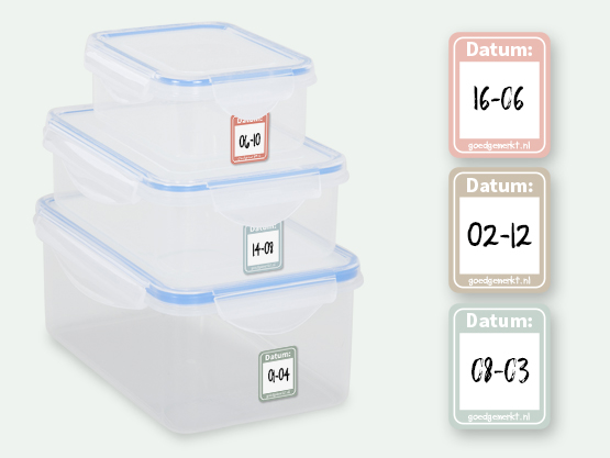 Datum Labels Datumlabels - Goedgemerkt