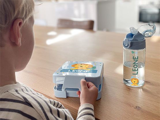 Borraccia Termica Personalizzata Per Bambini In Acciaio Inox 350 Ml: Con Nome Inciso, Coperchio Con Cannuccia, Mantiene Caldo/Freddo, Ideale Per Scuola E Sport