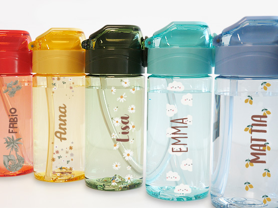 ShAxzHen Bottiglie d'acqua personalizzate per bambini con coperchio con cannuccia da 40/32/24/18/12 oz Bottiglia d'acqua isolata personalizzata in acciaio inossidabile con logo del nome Tazze incise