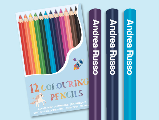 Faber-Castell Buntstifte Mit Namen - Mit Grip - Individuell