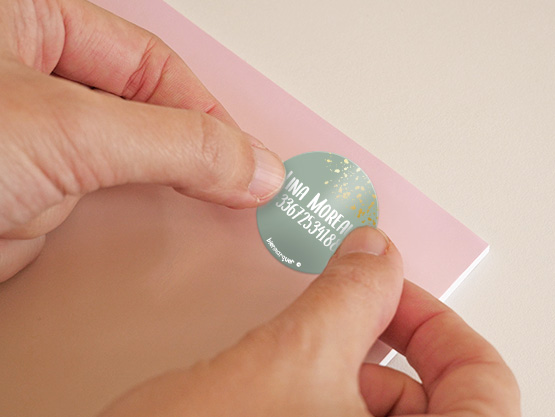 Bienmarquer Étiquettes Autocollantes Personnalisées XS 2x0,4 Cm - 48 Étiquettes Résistantes Lave-Vaisselle & Micro-Ondes Pour Clé USB, Lunettes & Petits Objets