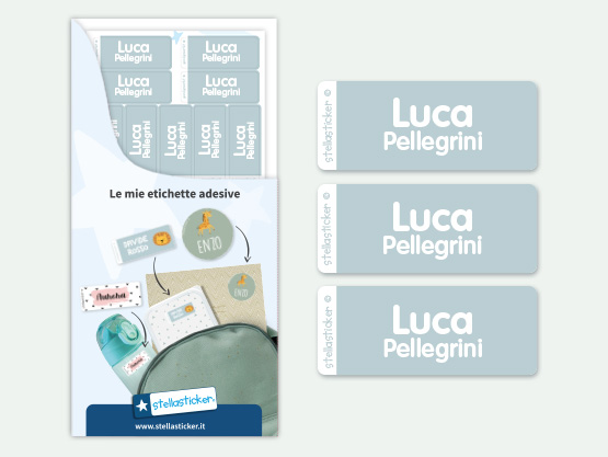 Etichette Personalizzate Per Gli Indirizzi Di Italia - Italy - Foto 2